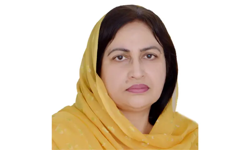 Mahnaz Faheem. — Photo via AJK Planning and Development Department website. Mahnaz Faheem. — Photo via AJK Planning and Development Department website.
