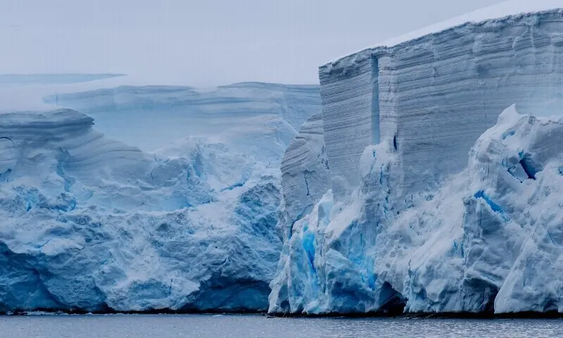 This handout picture released on August 20, 2025, by the University of Santiago USACH, shows a view of Antarctica during a study led by a team of Chilean scientists of the University of Santiago. &mdash; AFP/File