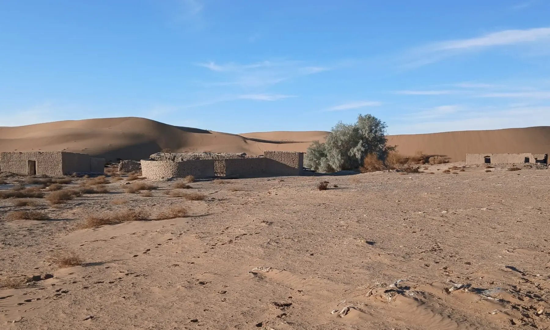 View of a drought-stricken land in the Daak area of Balochistan&rsquo;s Nushki district, which has been affected by repeated spells of drought since 1997. &mdash; Akbar Notezai