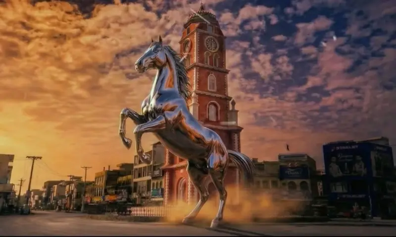 Screengrab from the promotional video by the new PSL team &lsquo;Sialkot Stallionz&rsquo;.