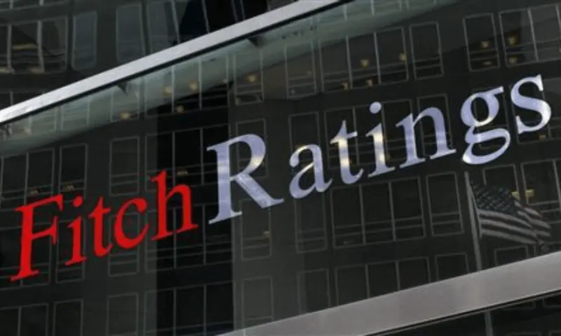 Image shows a view of the Fitch Ratings headquarter in New York. &mdash; Reuters