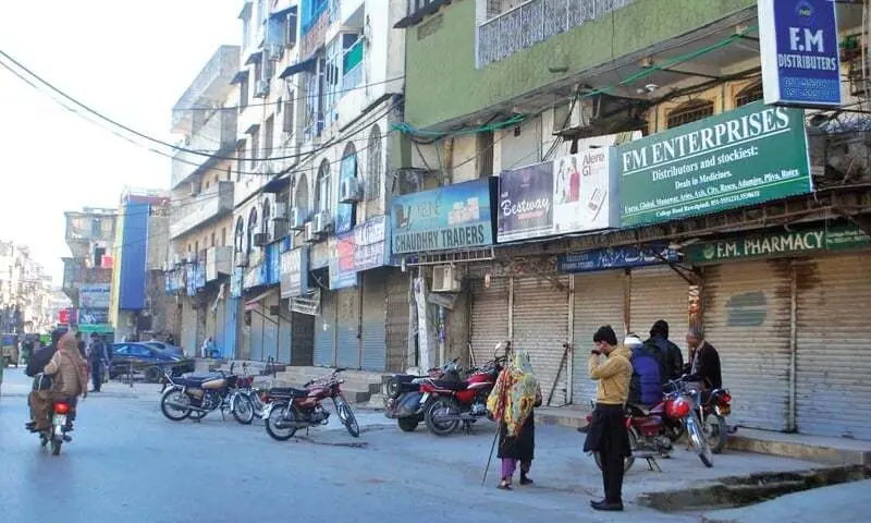 Undated image shows a view of Rawalpindi. &mdash; Online/File