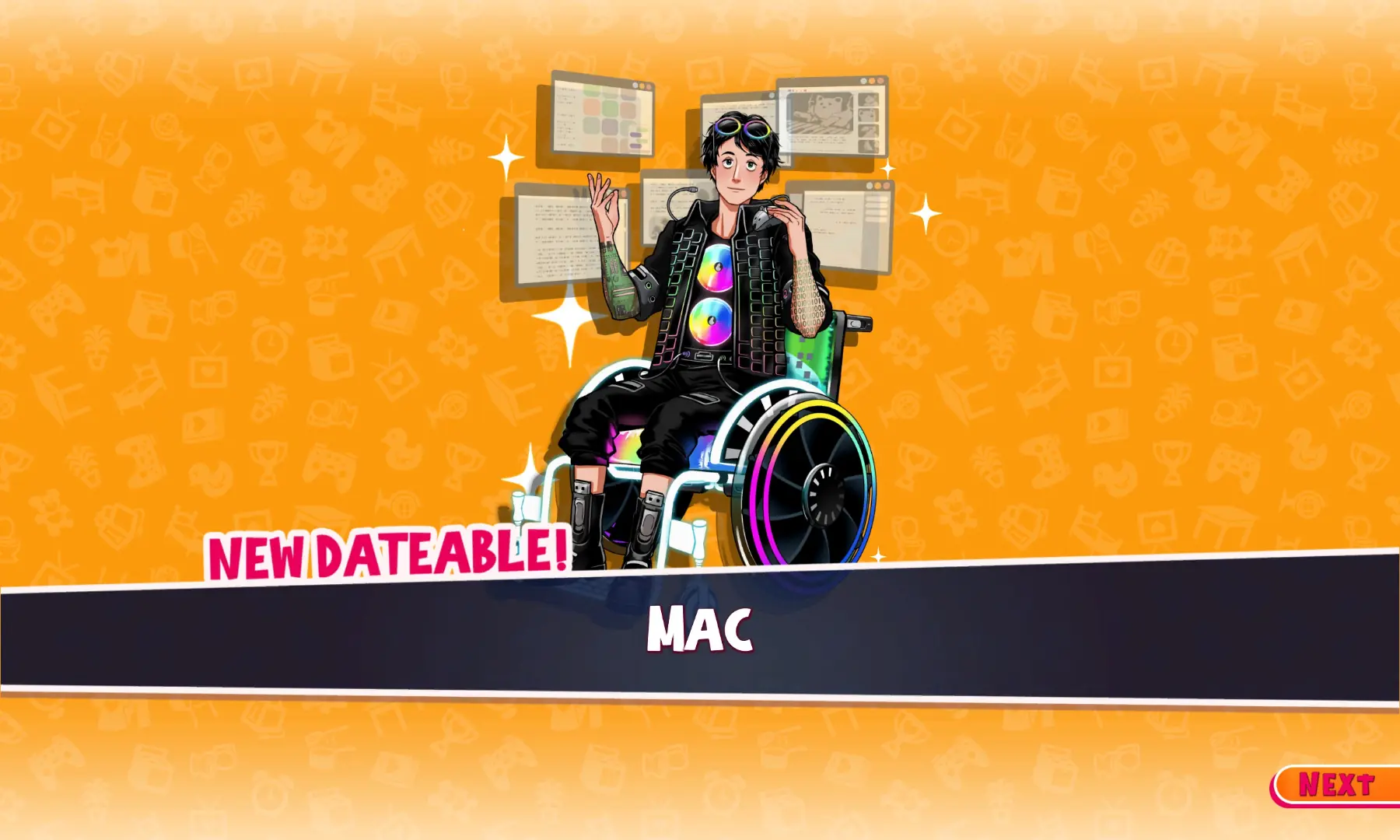 Discovering a new dateable. &ndash; screengrab by author