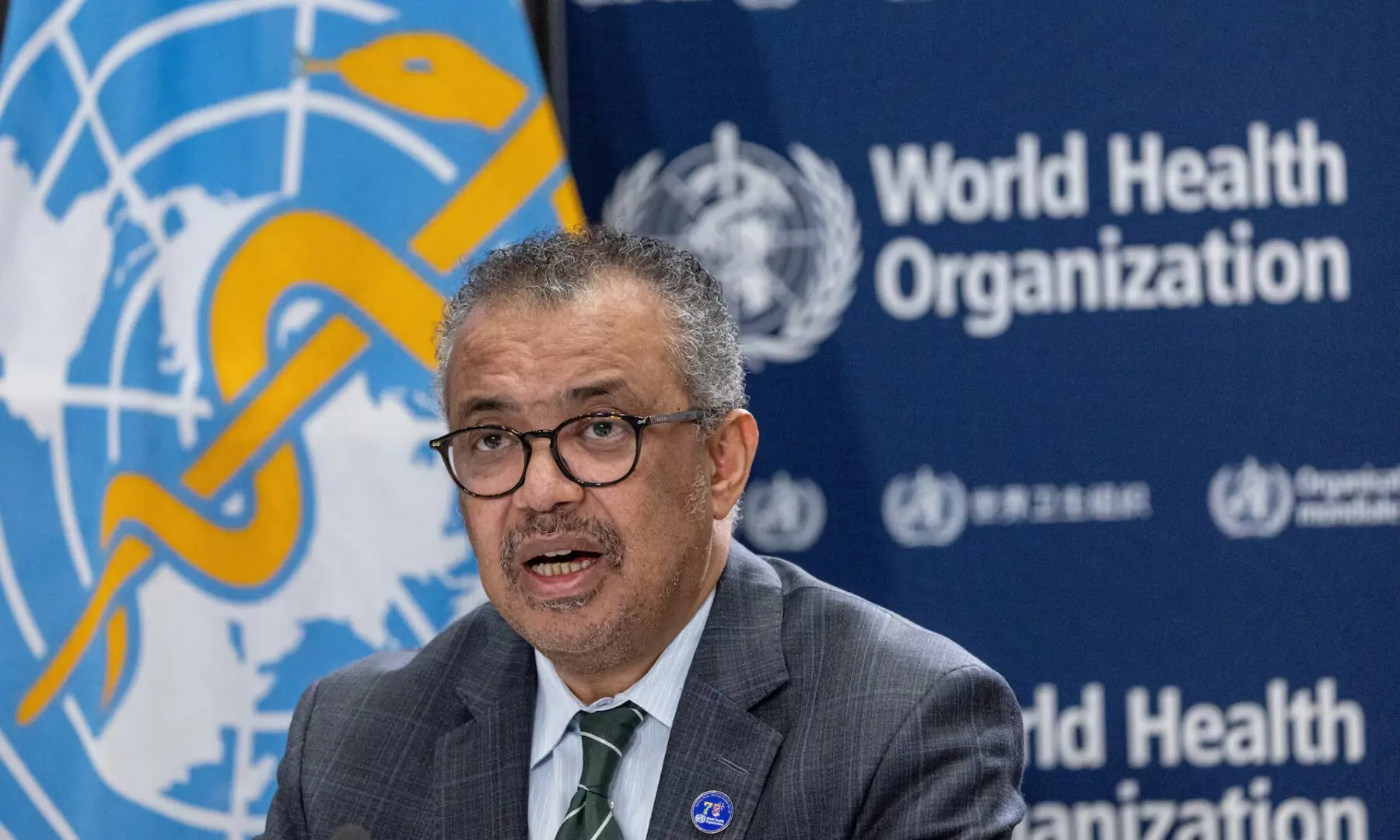 WHO Director General Tedros Adhanom Ghebreyesus attends an ACANU briefing in Geneva, Switzerland, on Dec 15, 2023. Reuters/File WHO Director General Tedros Adhanom Ghebreyesus attends an ACANU briefing in Geneva, Switzerland, on Dec 15, 2023. Reuters/File