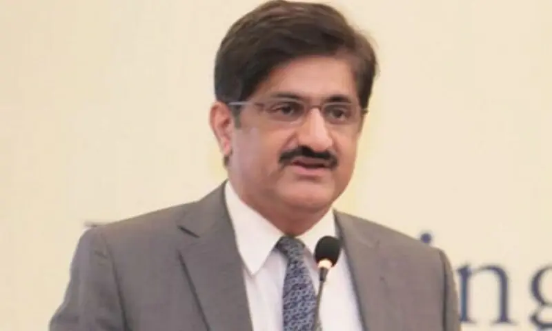 A file photo of Sindh Chief Minister Syed Murad Ali Shah. &mdash; DawnNewsTV/File