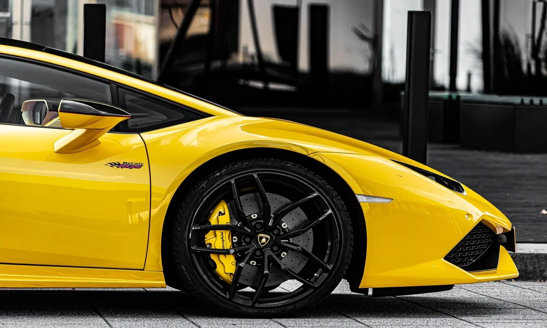 Image showing a yellow Lamborghini. For representation only. — Sven Halsdorf