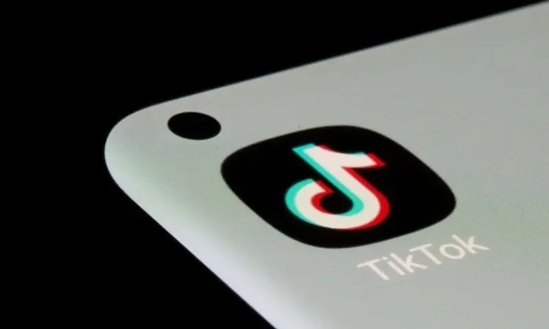 The TikTok app is seen on a smartphone in this illustration taken, July 13. &mdash; Reuters/File