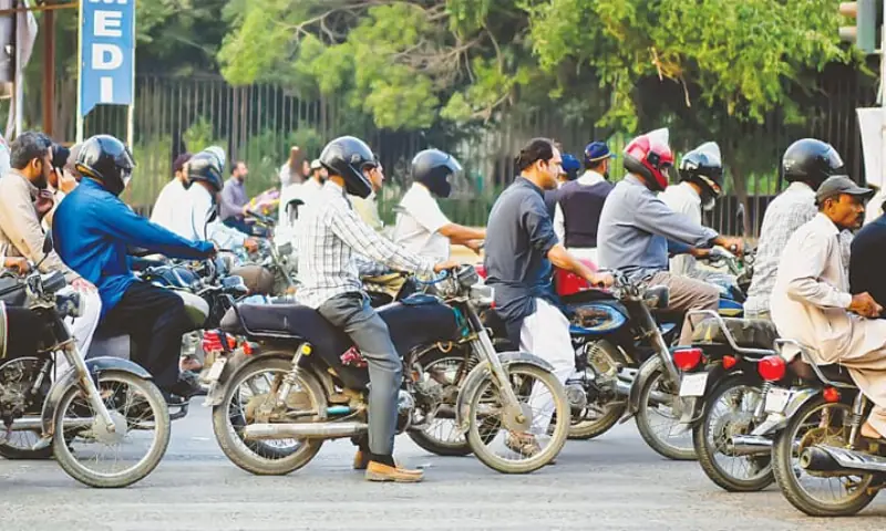 A file photo of motorcyclists. — Fahim Siddiqi / White Star A file photo of motorcyclists. — Fahim Siddiqi / White Star