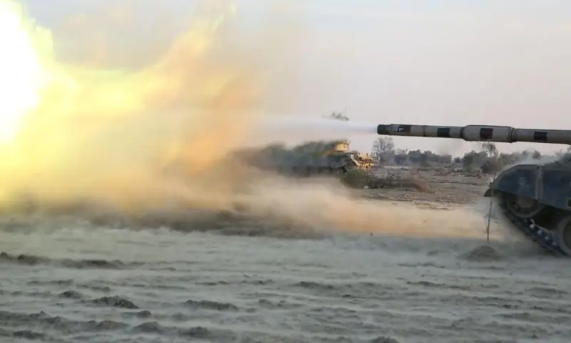 The &ldquo;Steadfast Resolve&rdquo; field exercise is underway at Khairpur Tamewali, Bahawalpur, in this photo released on Jan 29, 2026. &mdash; ISPR