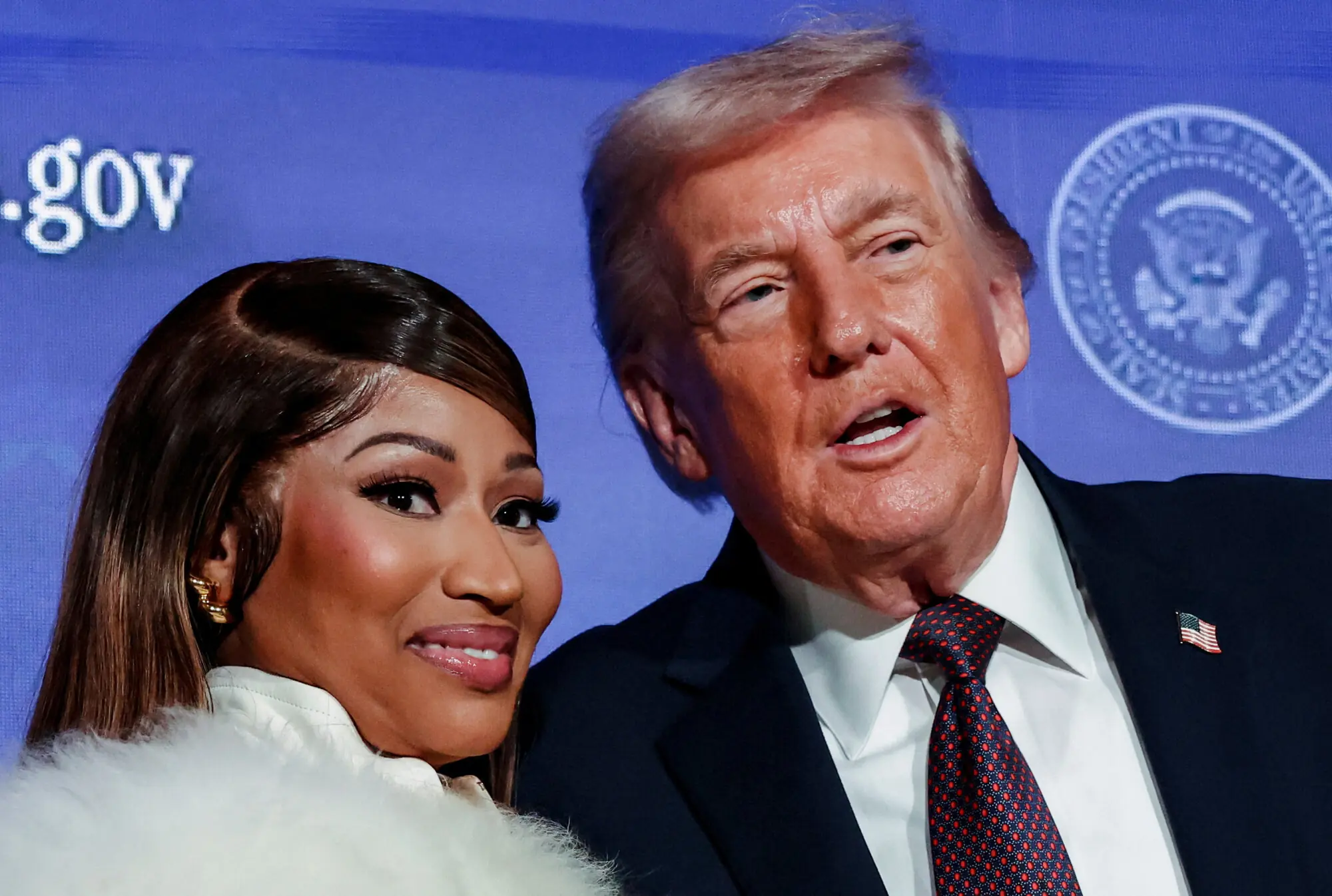 Nicki Minaj says she&rsquo;s probably Donald Trump&rsquo;s number one fan