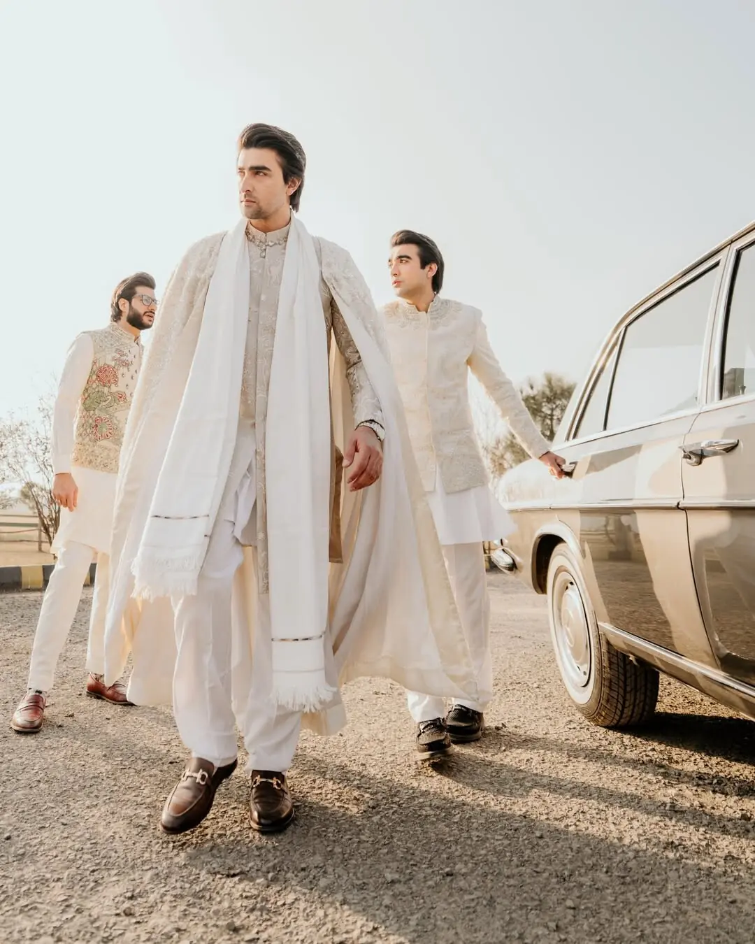The groom and his posse. Photo: Yratta Media/Instagram