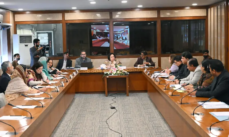 The meeting of the National Assembly Standing Committee on Climate Change and Environmental Coordination is held at the Parliament House in Islamabad, under its chairperson Munaza Hassan, MNA on January 30. — NA_Committees via X The meeting of the National Assembly Standing Committee on Climate Change and Environmental Coordination is held at the Parliament House in Islamabad, under its chairperson Munaza Hassan, MNA on January 30. — NA_Committees via X