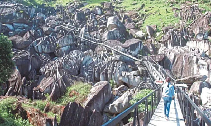 A pinnacle rock formation that attracts tourists.—Courtesy The Star A pinnacle rock formation that attracts tourists.—Courtesy The Star
