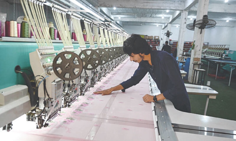 Large-scale manufacturing expanded 10.37 per cent year-on-year in November despite floods.—APP/file Large-scale manufacturing expanded 10.37 per cent year-on-year in November despite floods.—APP/file