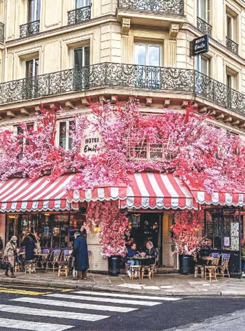 A pretty roadside cafe in Paris | AFP