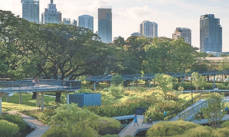 One of the Bangkok&rsquo;s most popular workout spots.&mdash;Courtesy The Nation
