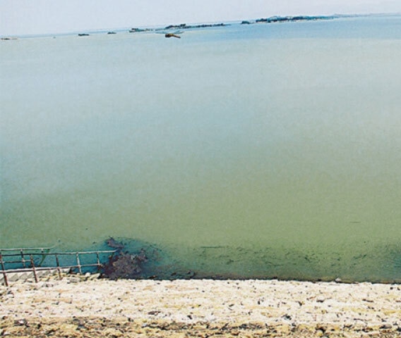A view of Hub Dam.—Dawn / file