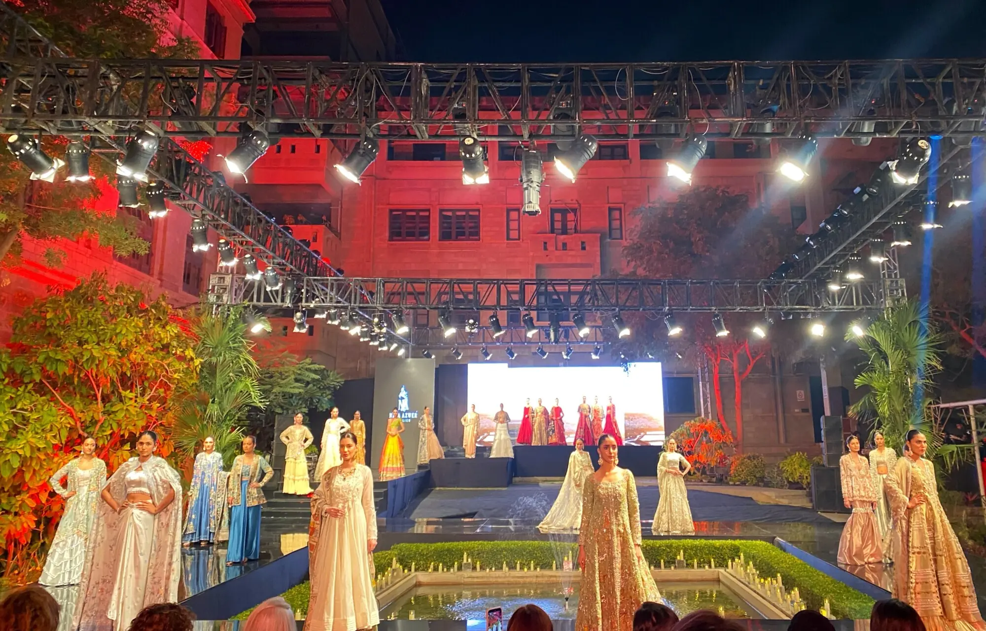 Earth, water and fire take centre stage as IVS hosts BLAZE fundraiser fashion show