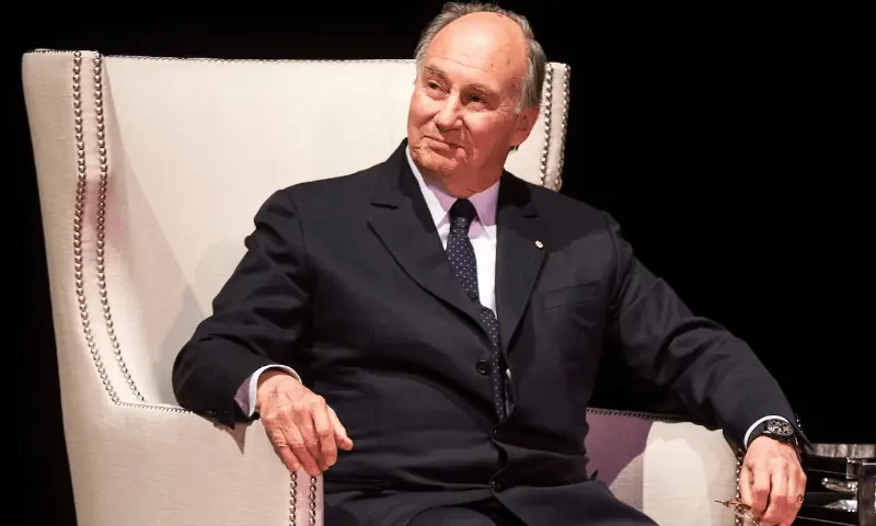 The Aga Khan, spiritual leader of Ismaili Muslims, looks on during a speaking event at Massey Hall in Toronto.—Reuters/file The Aga Khan, spiritual leader of Ismaili Muslims, looks on during a speaking event at Massey Hall in Toronto.—Reuters/file