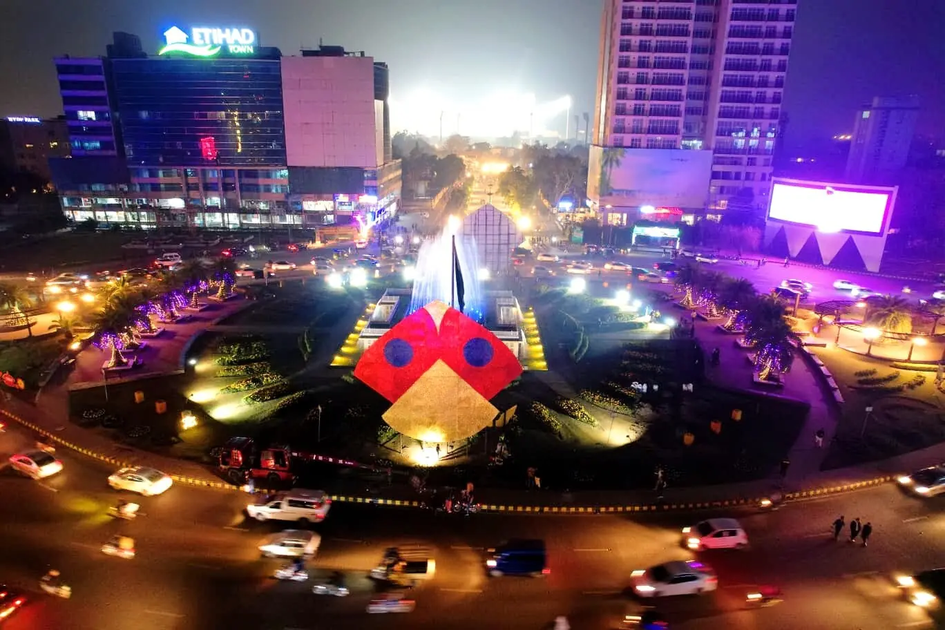 The city of Lahore embracing the Basant spirit. Photo: Murtaza Ali/White Star