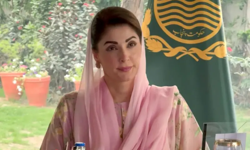 Punjab Chief Minister Maryam Nawaz attends a meeting. &mdash; APP/File