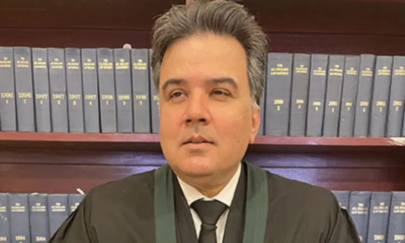 Sindh High Court&rsquo;s Justice Agha Faisal. &mdash; SHC website