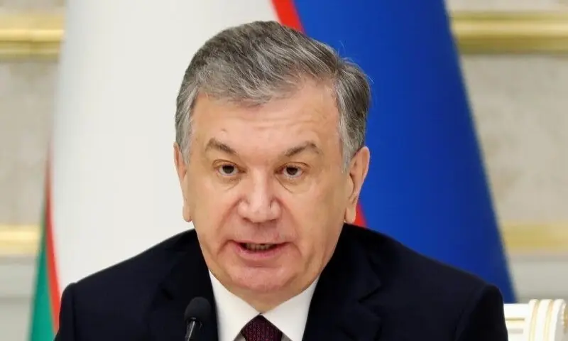 A file photo of Uzbek president Shavkat Mirziyoyev. &mdash; Reuters/File