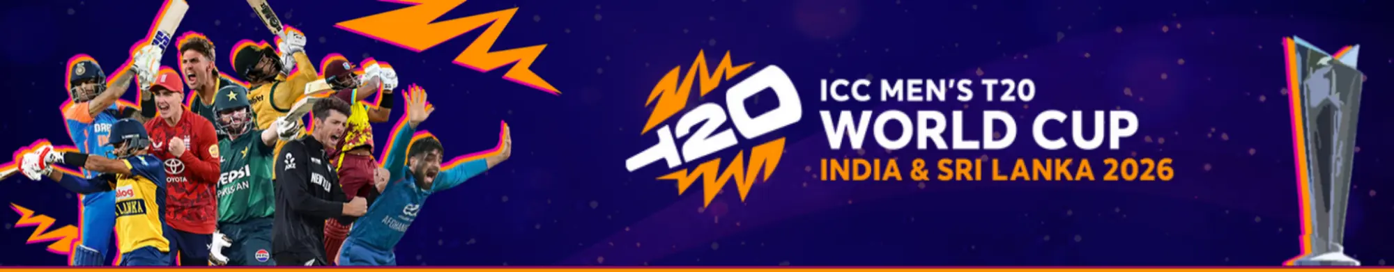 T20 World Cup 2026 banner