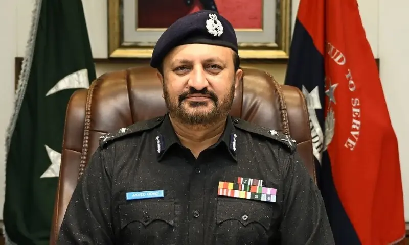 Sindh Inspector General of Police Javed Alam Odho. &mdash; Photo courtesy Sindh Police Facebook
