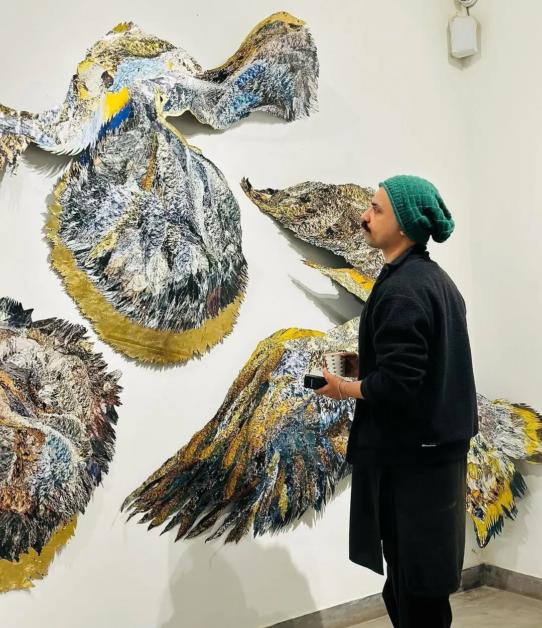  Sarah Ahmad&rsquo;s work on display at Koel Gallery 