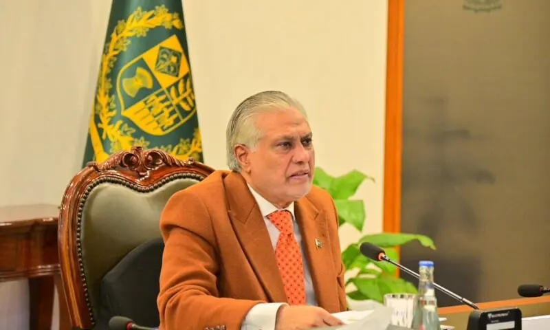 Deputy Prime Minister and Foreign Minister Senator Mohammad Ishaq Dar chaired a high-level inter-ministerial meeting to review measures aimed at strengthening Pakistan’s economic and trade cooperation with the European Union in Islamabad on Monday, Feb 9. —Photo courtesy @ForeignOfficePk/X Deputy Prime Minister and Foreign Minister Senator Mohammad Ishaq Dar chaired a high-level inter-ministerial meeting to review measures aimed at strengthening Pakistan’s economic and trade cooperation with the European Union in Islamabad on Monday, Feb 9. —Photo courtesy @ForeignOfficePk/X