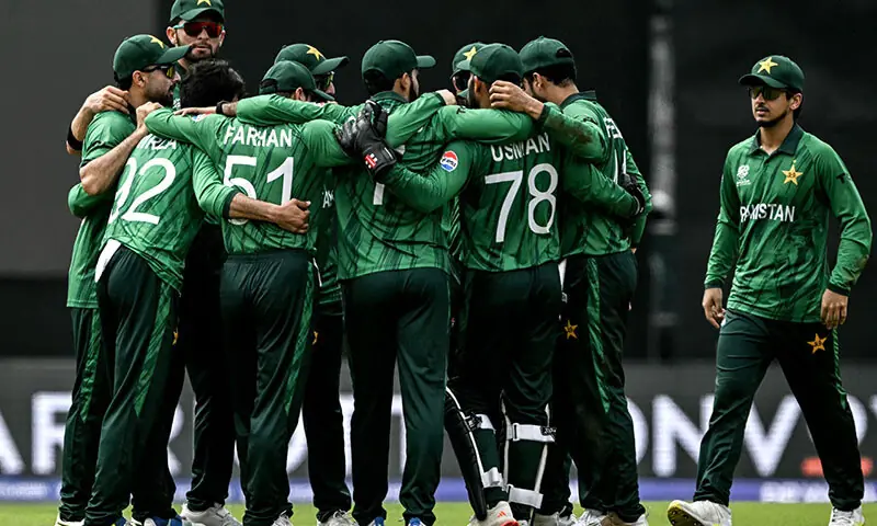 Pakistan celebrates after the dismissal of Netherlands’ Max O’Dowd during the 2026 ICC Men’s T20 Cricket World Cup group stage match between Pakistan and the Netherlands at the Sinhalese Sports Club Ground in Colombo on February 7. — AFP Pakistan celebrates after the dismissal of Netherlands’ Max O’Dowd during the 2026 ICC Men’s T20 Cricket World Cup group stage match between Pakistan and the Netherlands at the Sinhalese Sports Club Ground in Colombo on February 7. — AFP