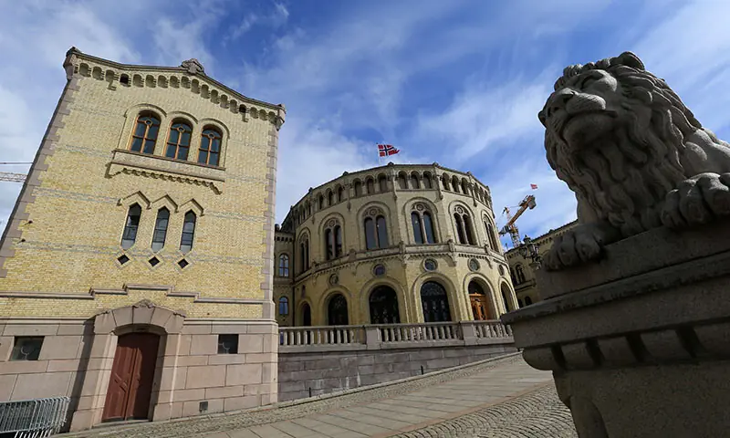 A file photo of Norway’s parliament building from May 2017. — Reuters A file photo of Norway’s parliament building from May 2017. — Reuters