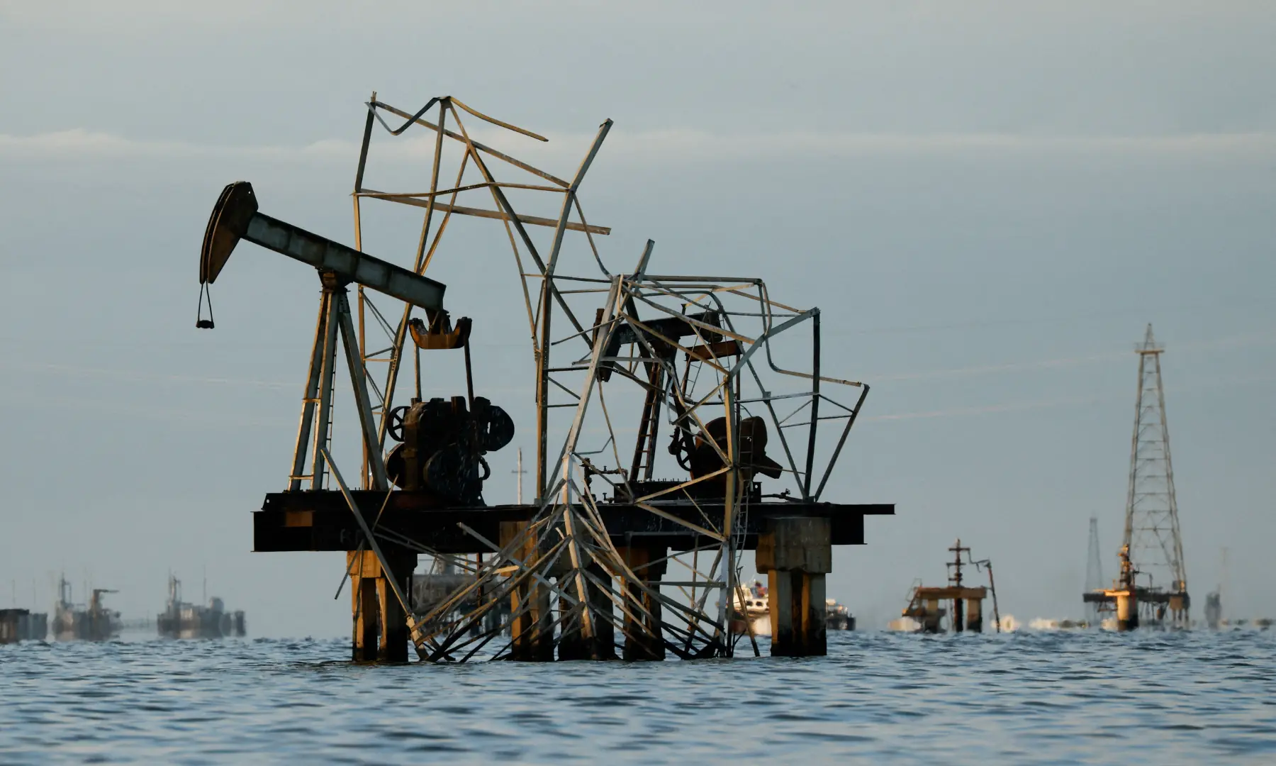 Abandoned pumpjacks in Cabimas, Venezuela, January 27, 2026 &mdash; Reuters/File