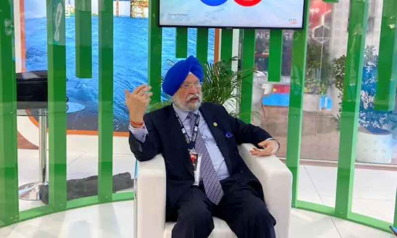 India’s Minister of Petroleum and Natural Gas Hardeep Singh Puri speaks during an interview with Reuters in Abu Dhabi, United Arab Emirates, November 15, 2021. Picture taken November 15, 2021. — Reuters India’s Minister of Petroleum and Natural Gas Hardeep Singh Puri speaks during an interview with Reuters in Abu Dhabi, United Arab Emirates, November 15, 2021. Picture taken November 15, 2021. — Reuters