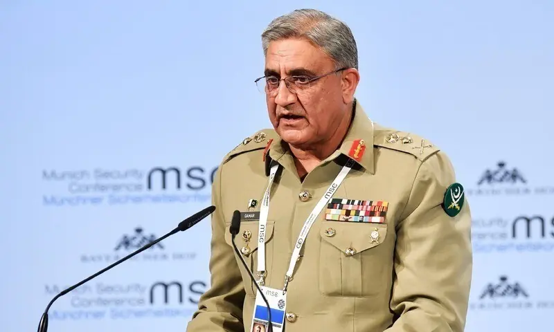 Former chief of army staff (retd) Gen Qamar Javed Bajwa. &mdash; AFP/File