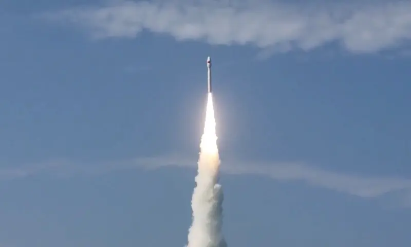 successful launch of its second indigenous Earth Observation Satellite, EO-2, from Chinas Yangjiang Seashore Launch Centre, on Thursday. —Photo courtesy X successful launch of its second indigenous Earth Observation Satellite, EO-2, from Chinas Yangjiang Seashore Launch Centre, on Thursday. —Photo courtesy X