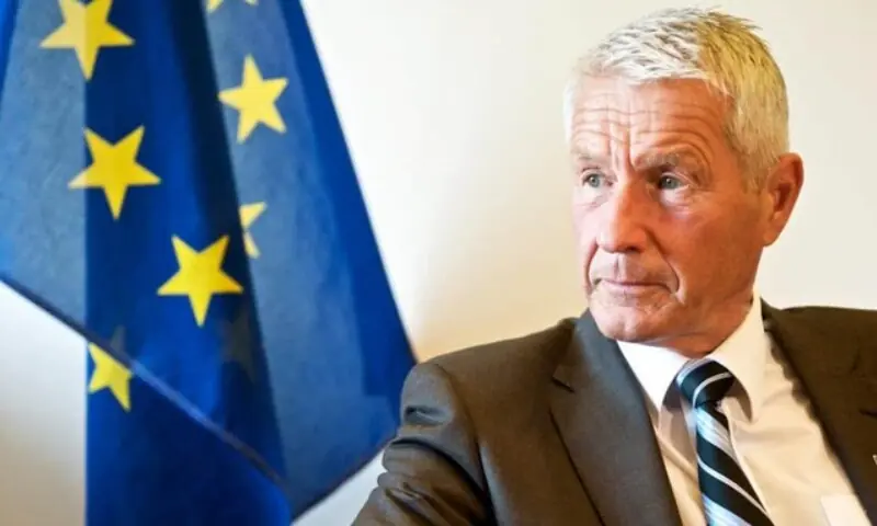 former prime minister Thorbjorn Jagland. &mdash;Photo courtesY/X