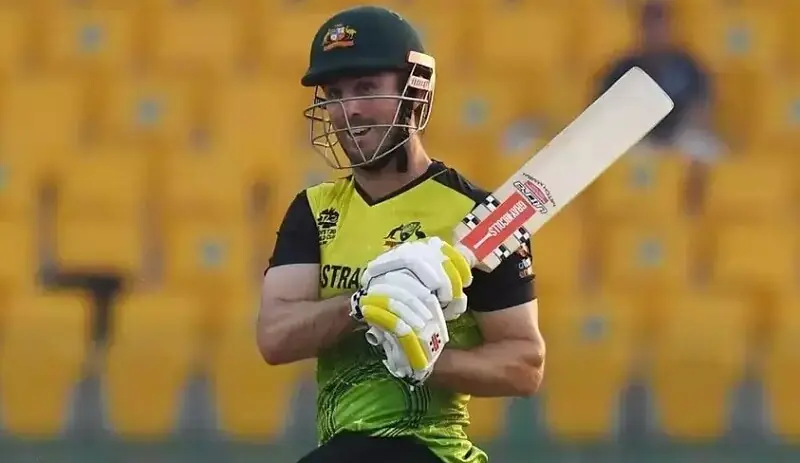 Australia all-rounder Mitchell Marsh is seen in action during a World T20 match. — Photo via Twitter Australia all-rounder Mitchell Marsh is seen in action during a World T20 match. — Photo via Twitter
