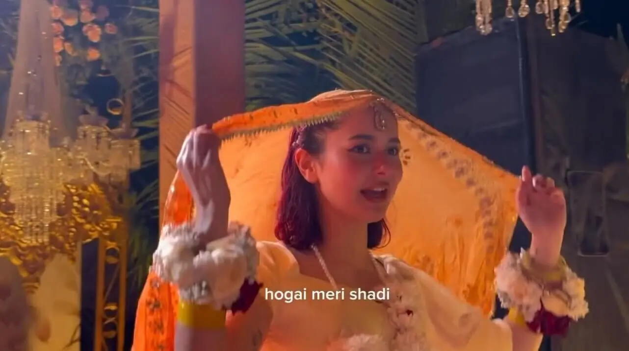 Everyone wanted Hania Aamir to get married, so she threw herself a fake wedding