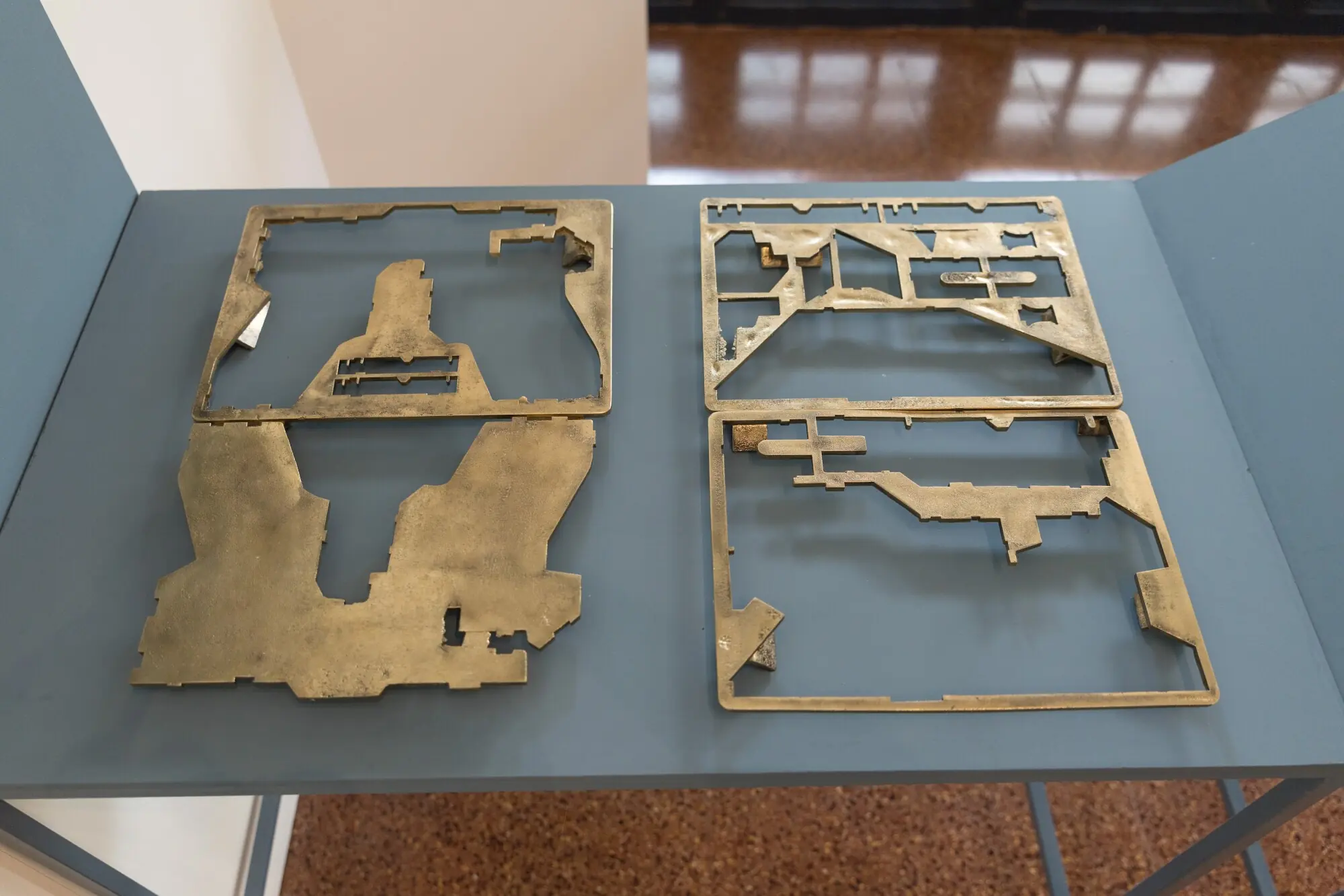 Naiza Khan&rsquo;s work at Radicle Gallery. Photo: Sanjaya Mendis