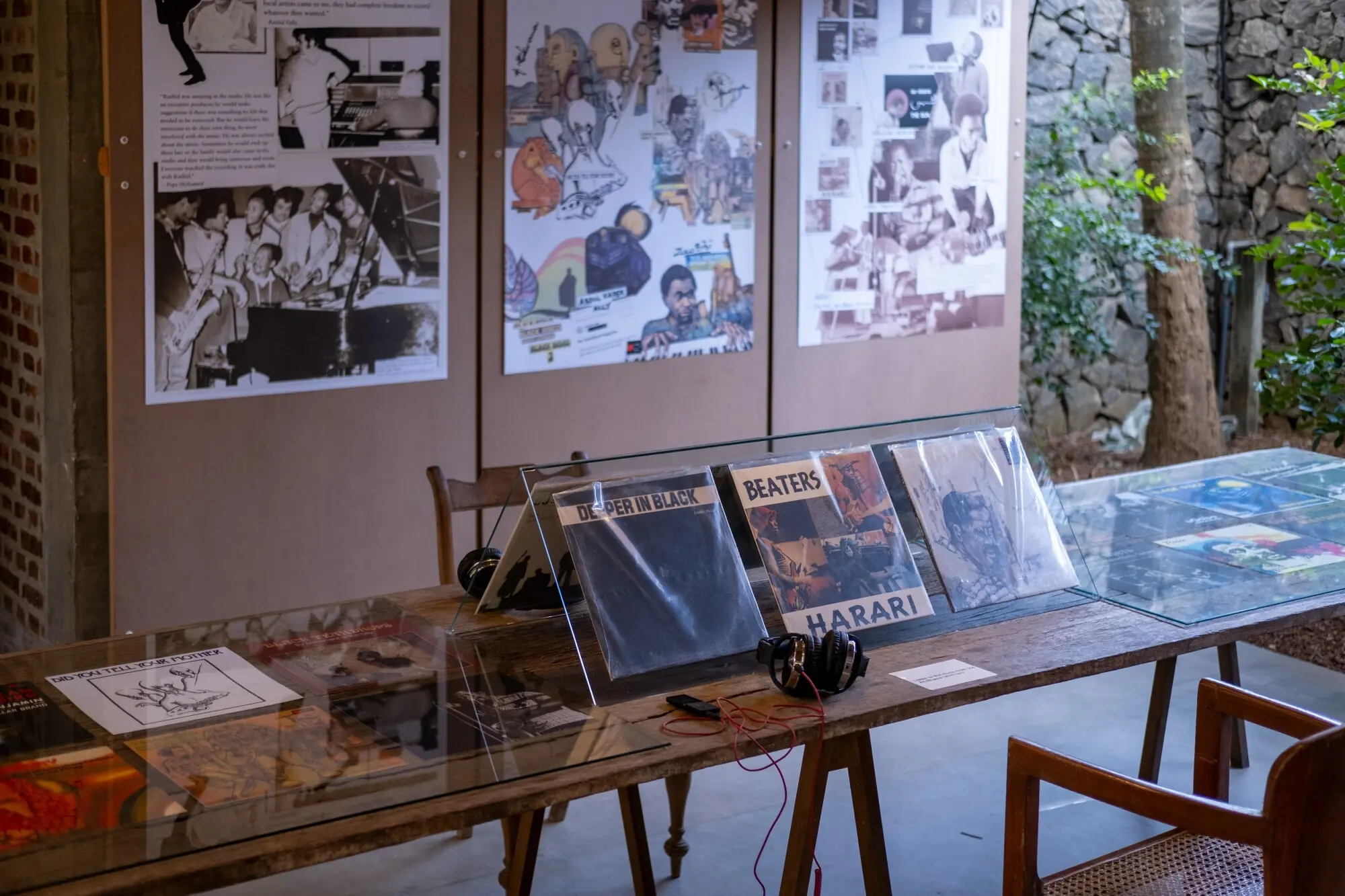 Atiyyah Khan&rsquo;s installation at Soul Studio. Photo: Ruvin de Silva