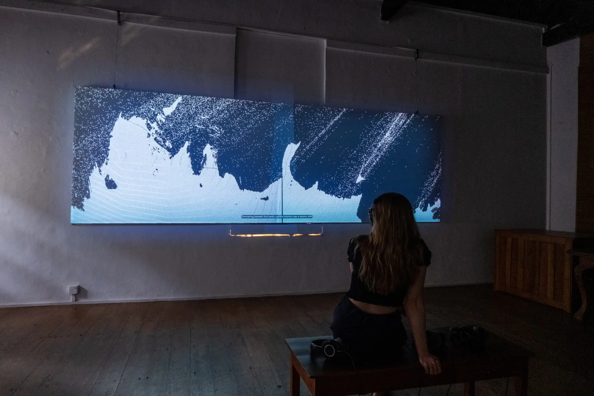 Sadia Mirza&rsquo;s A Phenomenology of Iceberg Collisions. Photo: Ruvin de Silva