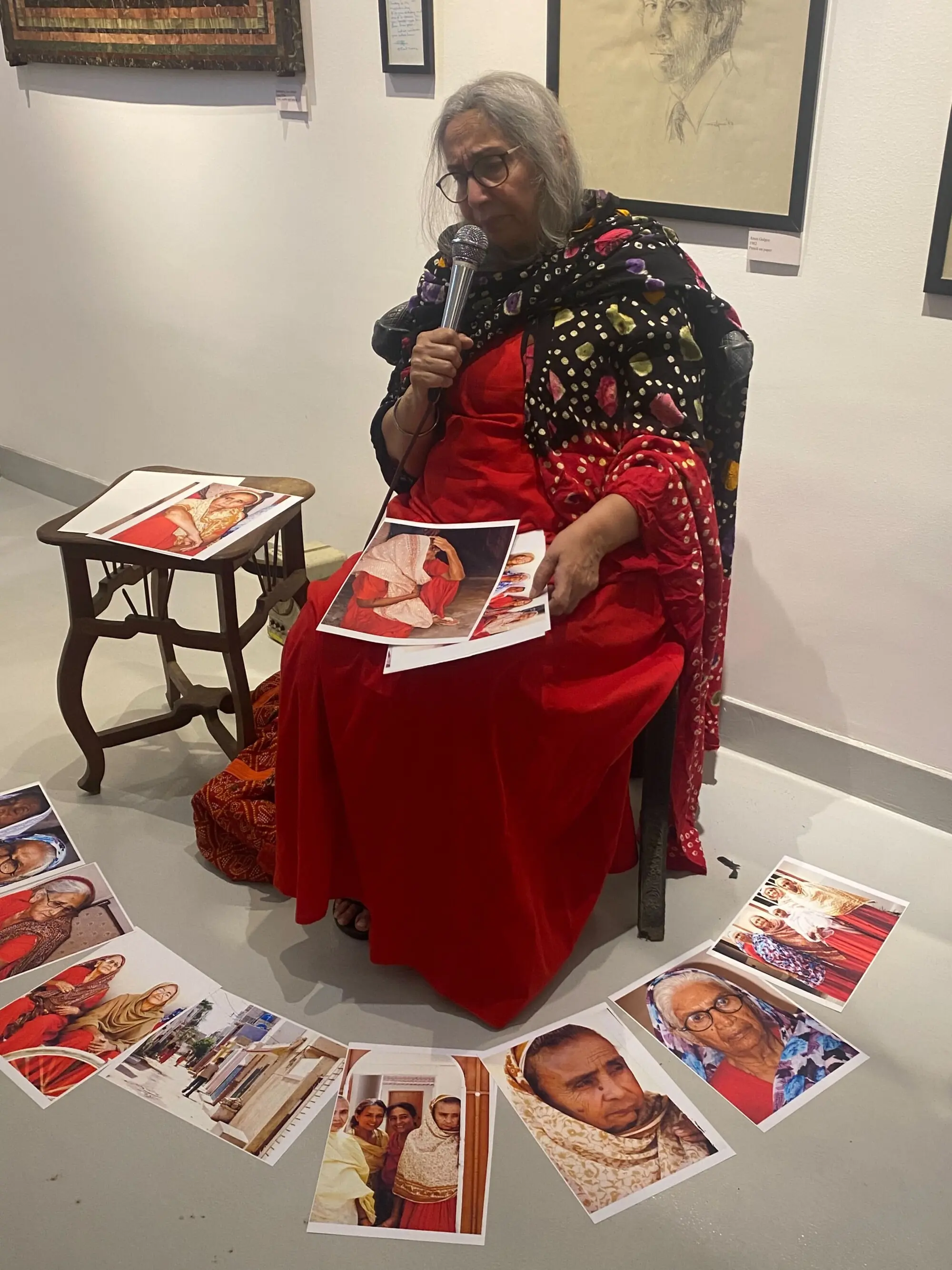  Rumana Husain&rsquo;s Mai jo Ghaggo &mdash; Legend of the Red Dress. Photo:Author 