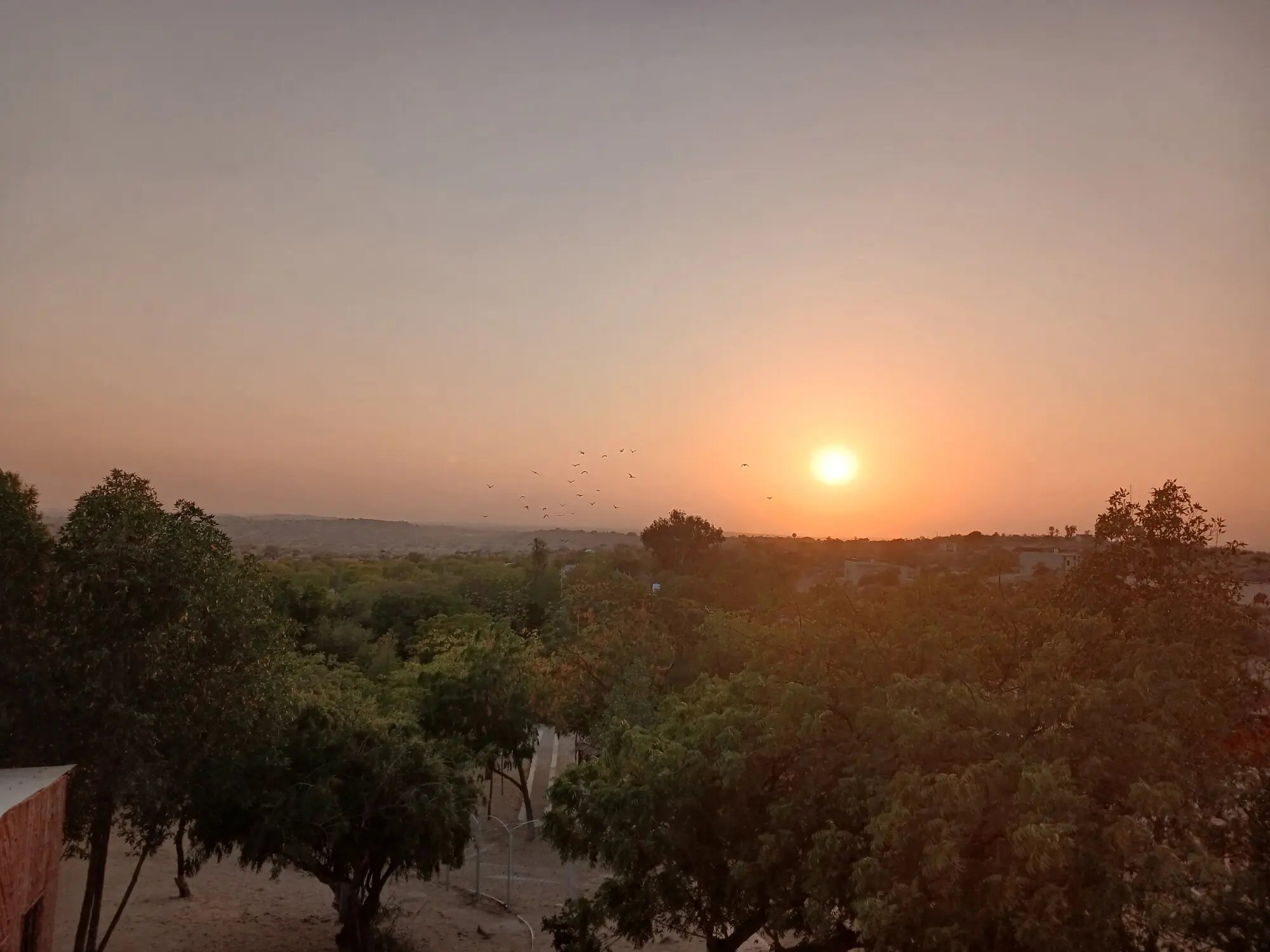  The sunset at Parchhi Ji Veri was a highlight of the trip, 