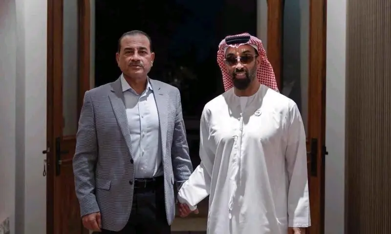 Chief of Defence Forces and Chief of Army Staff Field Marshal Asim Munir pictured with Deputy Ruler of Abu Dhabi and the National Security Advisor Sheikh Tahnoon bin Zayed Al Nahyan. &mdash; Photo via ISPR.