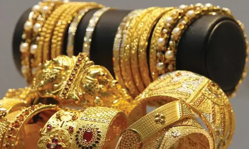 A file photo of gold jewellery. — Dawn A file photo of gold jewellery. — Dawn