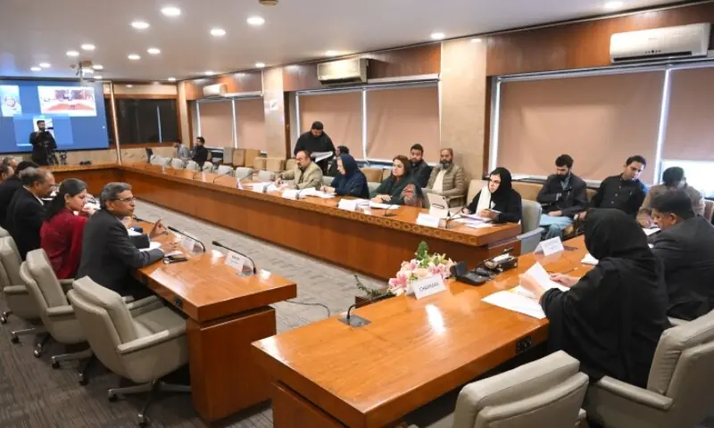 A meeting of the Standing Committee on Human Rights was held today under the convenorship of MNA Ms. Syeda Nousheen Iftikhar on Feb 16. —Photo courtesy @NA_Committees/X A meeting of the Standing Committee on Human Rights was held today under the convenorship of MNA Ms. Syeda Nousheen Iftikhar on Feb 16. —Photo courtesy @NA_Committees/X