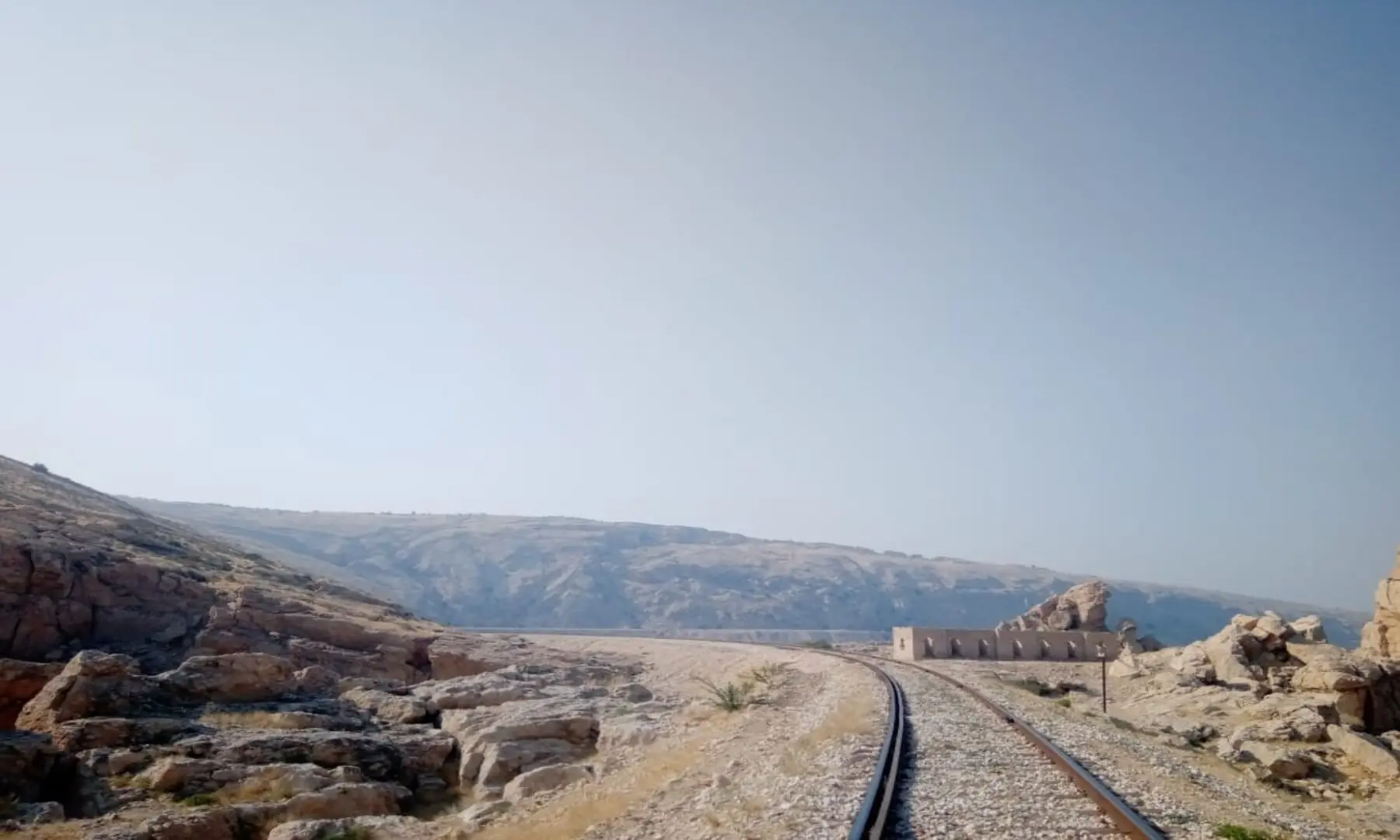 Hilly terrain on the way to Mohenjo-Daro. &mdash; Author