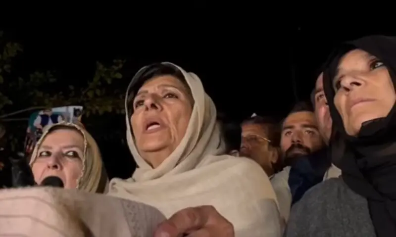 Imran Khan’s sisters address a press conference in Islamabad on February 17. — Screengrab via X/PTI Imran Khan’s sisters address a press conference in Islamabad on February 17. — Screengrab via X/PTI